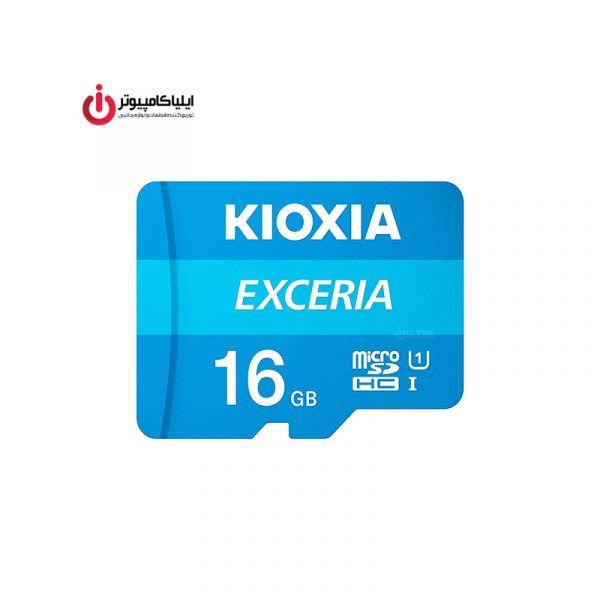 مموری کارت Micro SD کلاس U1 10 برند کیوکسیا مدل LMEX1L016GG2 ظرفیت 16 گیگابایت