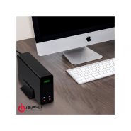 باکس هارددیسک 2.5 اینچی اتصال USB3.1 Type-C یونیتک مدل Y-3364 با قابلیت RAID