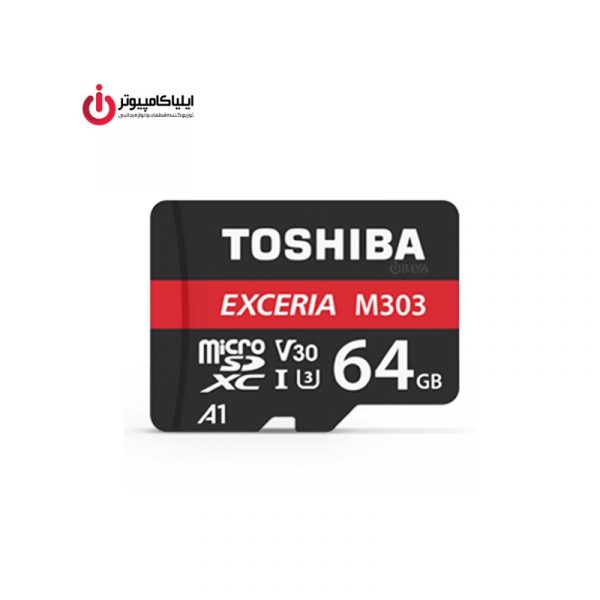 مموری کارت Micro SD کلاس U1 10 توشیبا مدل M203K0640EA ظرفیت 64 گیگ