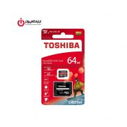 مموری کارت Micro SD کلاس U1 10 توشیبا مدل M203K0640EA ظرفیت 64 گیگ