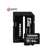 مموری کارت Micro SD کلاس U1 10 توشیبا مدل M203K0640EA ظرفیت 64 گیگ