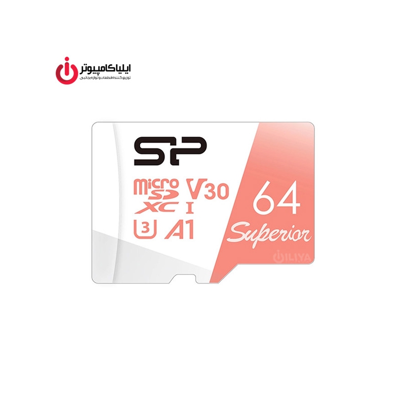 کارت حافظه‌ Micro SD سیلیکون پاور Superior کلاس 10 استاندارد U3 ظرفیت 64 گیگابایت