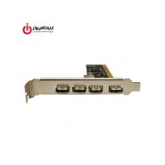 کارت PCI پنج پورت درگاه USB2.0 برند شارک مدل VT6212L