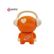 فلش مموری عروسکی کینگ فست مدل LO-13 طرح Music DJ ظرفیت 32 گیگابایت
