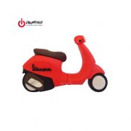 فلش مموری عروسکی کینگ فست مدل MR-11 طرح موتور وسپا ظرفیت 32 گیگابایت