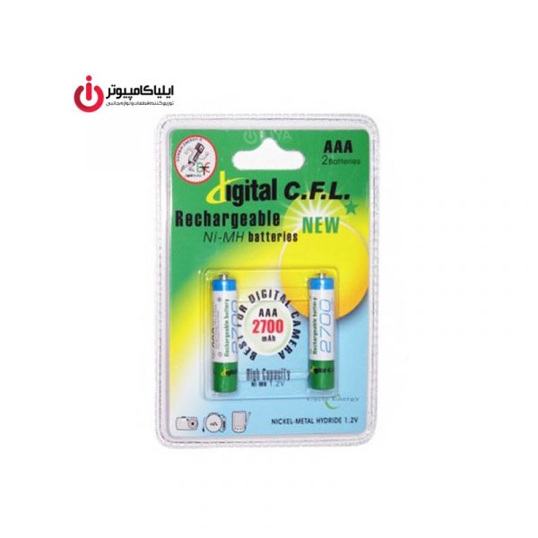باتری نیمه قلمی Alkalain برند Digital C.F.L با ظرفیت 2700mAh
