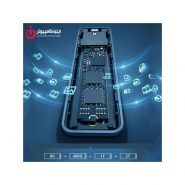 باکس هارددیسک M2 NVME با رابط SATA3.2 Gen2 بیسوس مدل CAYPH-D0G