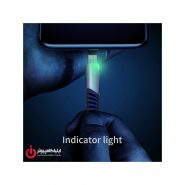 کابل دیتا و شارژ USB Type-C کانفلون مدل DC18 به طول 1 متر