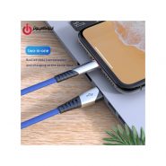 کابل دیتا و شارژ USB Type-C کانفلون مدل DC18 به طول 1 متر