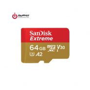 مموری کارت Micro SD کلاس U3 10 سن دیسک Xtreme SDSQXA2-064-GN6GN ظرفیت 64 گیگابایت