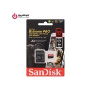مموری کارت Micro SD کلاس U3 10 سن دیسک Xtreme PRO SDSQXCY-128G-GN6MA ظرفیت 128 گیگابایت