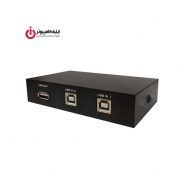 سوئیچ پرینتر دو پورت USB2.0 برند دی نت مدل 1A2B