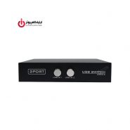 سوئیچ پرینتر دو پورت USB2.0 برند دی نت مدل 1A2B