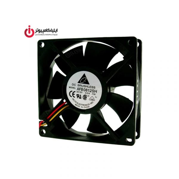 فن خنک کننده 8*8 برند دلتا مدل AFB0812SH و قطر 2.5 سانتیمتر