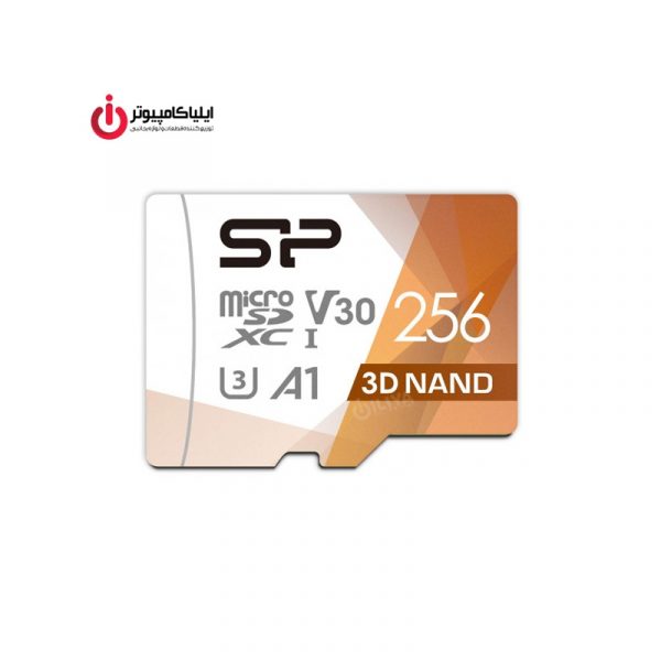 کارت حافظه‌ Micro SD سیلیکون پاور Superior کلاس 10 استانداردU3 ظرفیت 256 گیگابایت