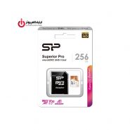 کارت حافظه‌ Micro SD سیلیکون پاور Superior کلاس 10 استانداردU3 ظرفیت 256 گیگابایت