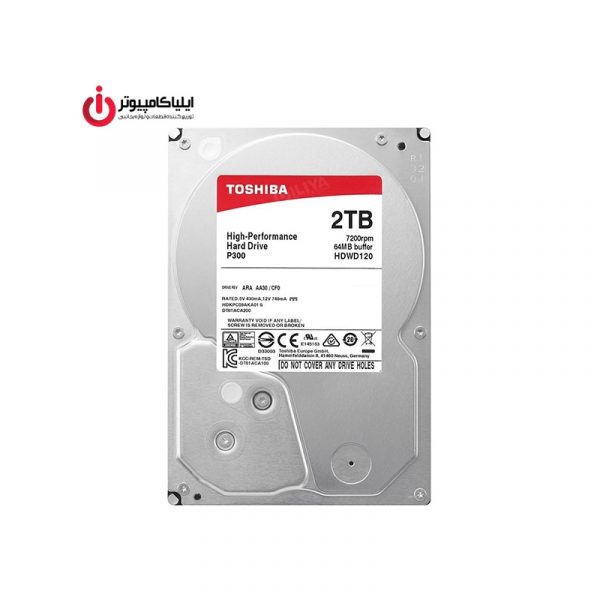 هارد دیسک اینترنال توشیبا مدل PC-P300 ظرفیت 2 ترابایت
