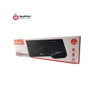 کیبورد و موس بیسیم دی نت پلاس مدل DT-2021