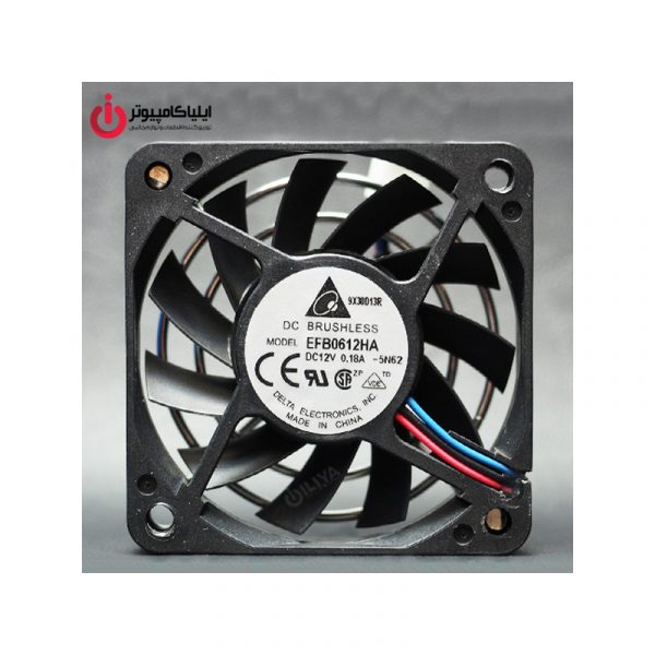 فن خنک کننده 6*6 بلبرینگی مدل DELTA Brushless EF0612HA