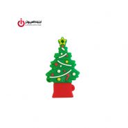 فلش مموری عروسکی کینگ فست مدل CR-14 طرح درخت کریسمس ظرفیت 32 گیگابایت