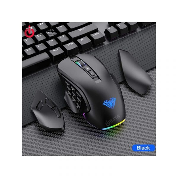 ماوس با سیم اپتیکال برند aoc برند آئولا مدل H510 fire gaming