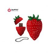 فلش مموری عروسکی کینگ فست مدل ST-11 طرح strawberry ظرفیت 32 گیگابایت