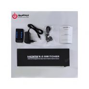 سوئیچ تصویر 8 پورت HDMI برند tc trust مدل HSW-81U