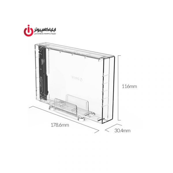 باکس هارد دیسک 2.5 و 3.5 اینچی USB 3.1 اوریکو مدل 3159U3 تایپ سی