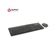 کیبورد و ماوس بی سیم رپو مدل 8100M