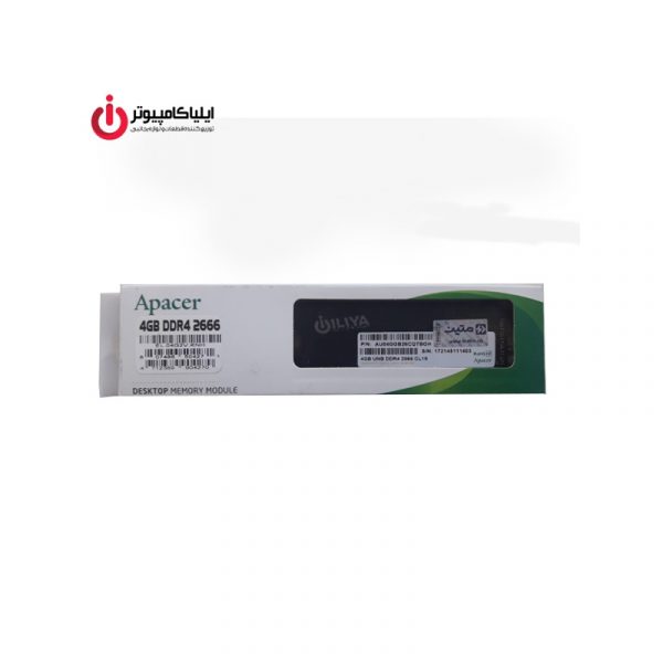 رم دسکتاپ DDR4 با فرکانس 2666 مگاهرتز اپیسر با ظرفیت 4 گیگابایت