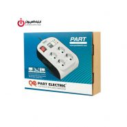 محافظ برق 4 کانال پارت الکتریک با کابل 5 متر مدل 8793