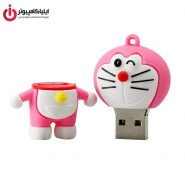 فلش مموری عروسکی کینگ فست مدل CT-13 طرح CHINA CAT ظرفیت 32 گیگابایت