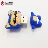 فلش مموری عروسکی کینگ فست مدل CT-17 طرح CHINA CAT ظرفیت 32 گیگابایت