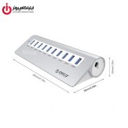 هاب USB3.0 ده پورت اوریکو مدل M3H10