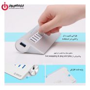 هاب USB3.0 ده پورت اوریکو مدل M3H10