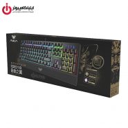 کیبورد USB گیمینگ مکانیکال آئولا مدل MOUNTAIN S2018