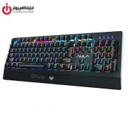 کیبورد USB گیمینگ مکانیکال آئولا مدل MOUNTAIN S2018