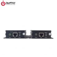 مبدل تقویت کننده طول HDMI تا 120 متر از طریق شبکه LAN برند لایمستون مدل LS-HKE200