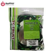 کابل HDMI نسخه 2.0 تراست مدل TC-HCB015 به طول 1.5 متر