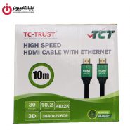 کابل HDMI نسخه 2.0 تراست مدل TC-HCB100 به طول 10 متر