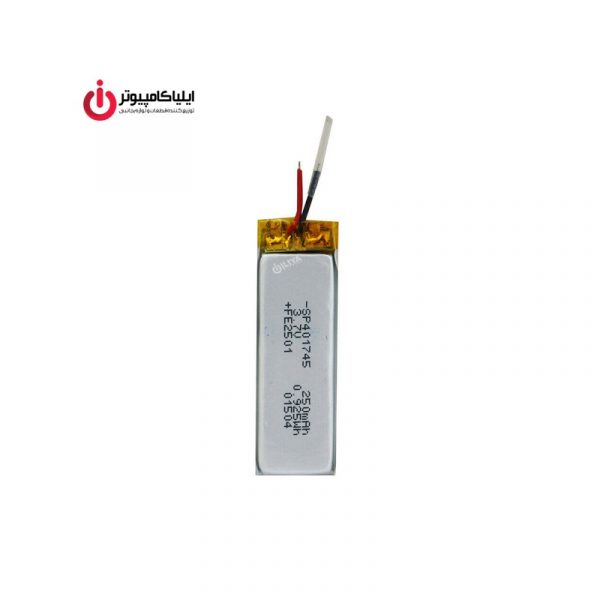 باتری هدست و اسپیکر Lithium مدل SP401745 ظرفیت 250 میلی آمپر