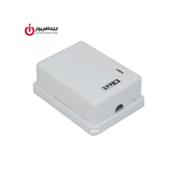 باکس و کیستون تک پورت روکار CAT5E برند کی نت