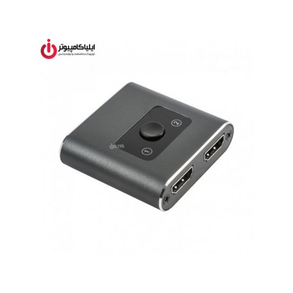 سوئیچ تصویر HDMI + اسپلیتر دوطرفه تی سی تراست مدل TC-HSW-212U