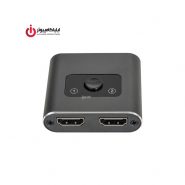 سوئیچ تصویر HDMI + اسپلیتر دوطرفه تی سی تراست مدل TC-HSW-212U