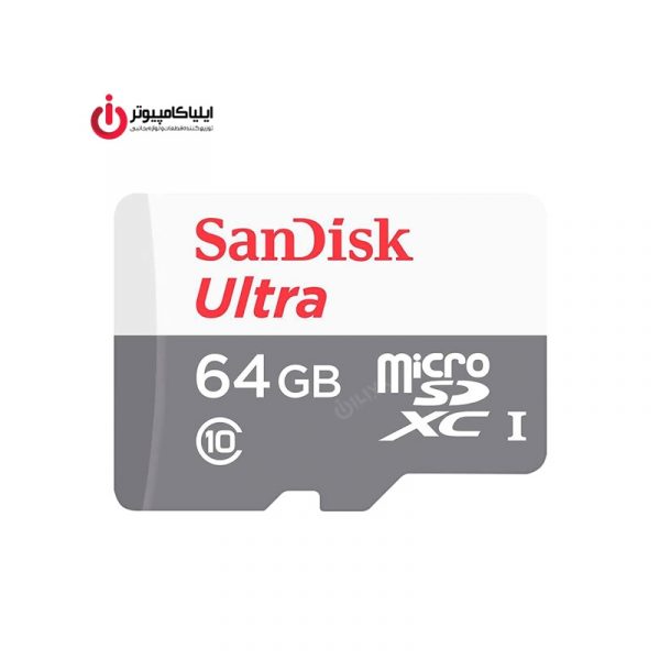 مموری کارت Micro SD C10 U1 سن دیسک ULTRA SDSQUNR-GN3MN ظرفیت 64 گیگابایت