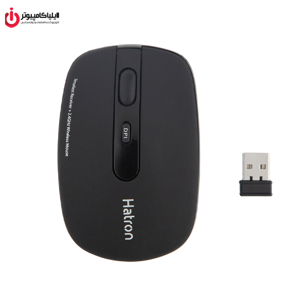 ماوس وایرلس سایلنت هترون مدل HATRON HMW112SL