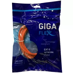 کابل شبکه Cat6 گیگافلکس به طول 15 متر