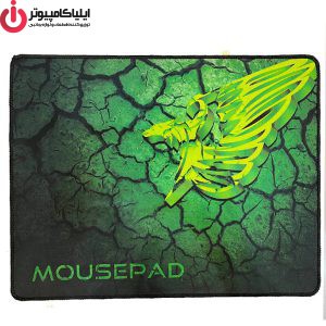 ماوس پد گیمینگ سبز برند الون سایز 40*30