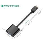 مبدل Display Port به VGA تی سی تراست مدل TC-DP2V
