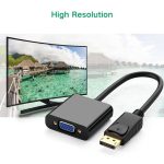 مبدل Display Port به VGA تی سی تراست مدل TC-DP2V